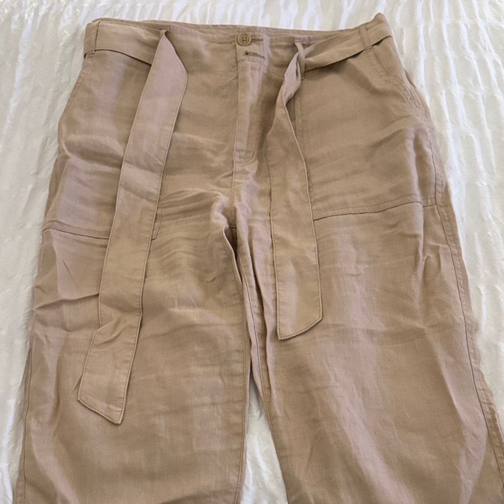 Ralph Lauren Women's Tan Cropped Pants